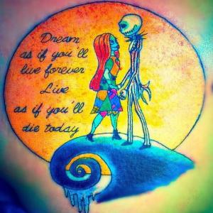 Dawn Lubbert Tattoo Art - Nightmare Before Christmas