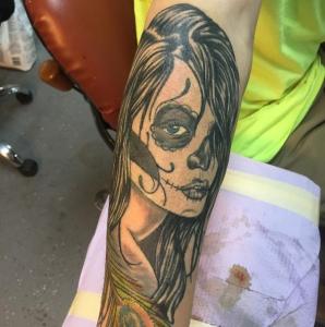 Dawn Lubbert Tattoo Art - Day of the Dead