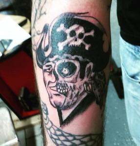 Mark Lubbert Tattoo Art - Pirate