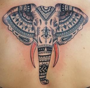 Jon Egenlauf Tattoo Art - Elephant