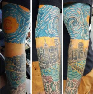 Jon Egenlauf Tattoo Art - Sleeve